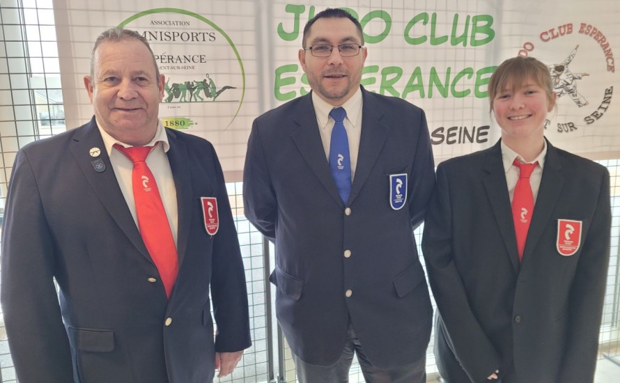 Officiels JCE sur Compétitions Grand Est Nogent sur Seine - WE 9-10/03/24