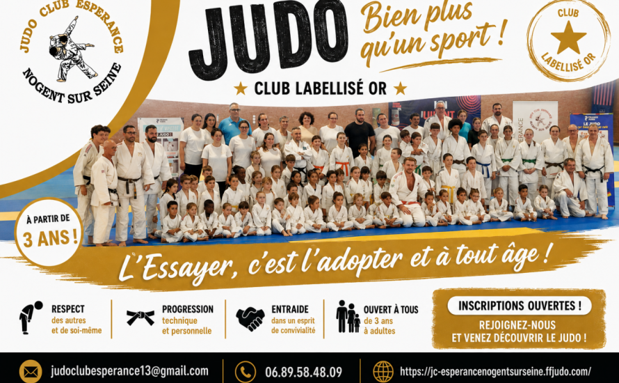Les inscriptions pour la saison 2026/2027 sont ouvertes !